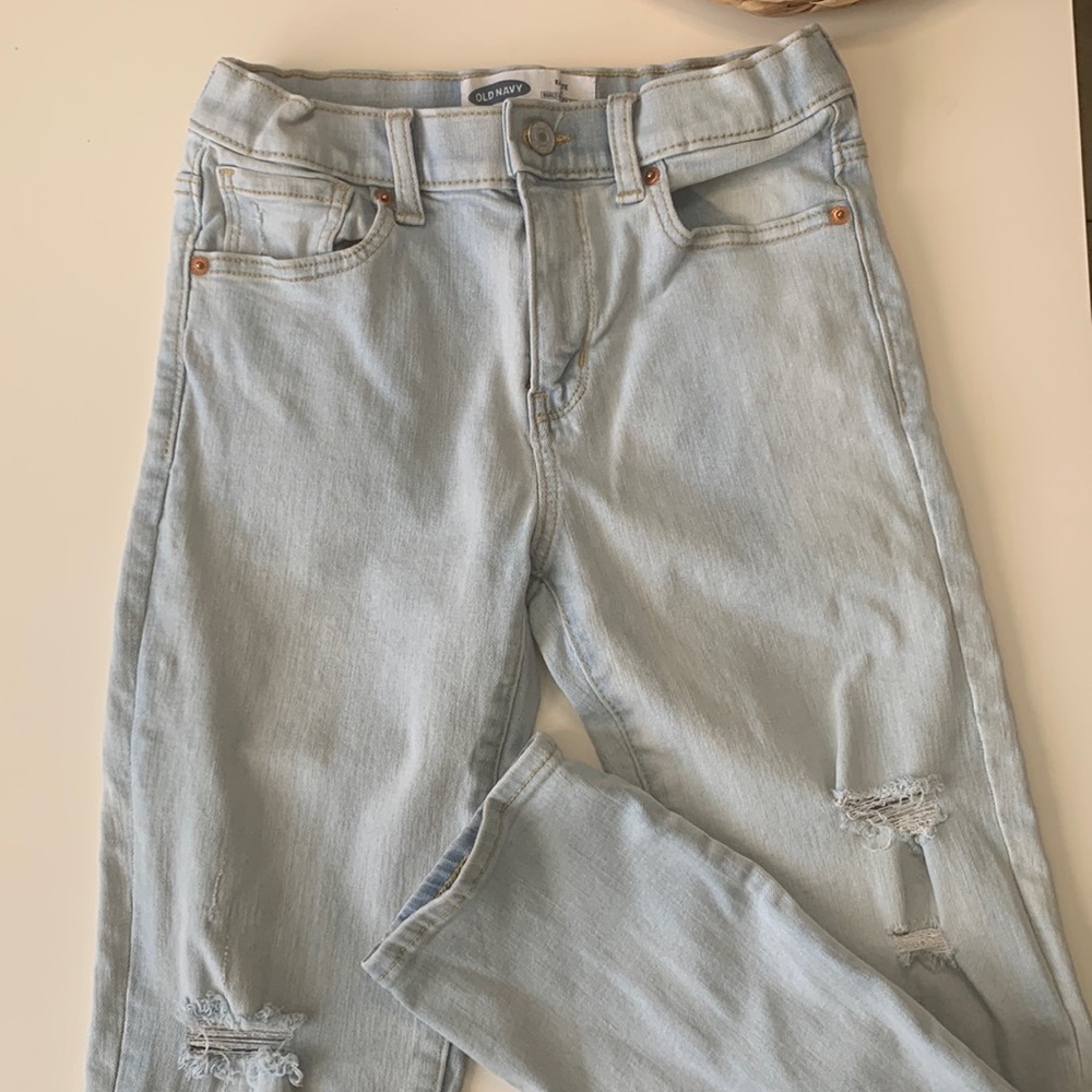 Boys Old Navy Distressed Jeans - Light Wash